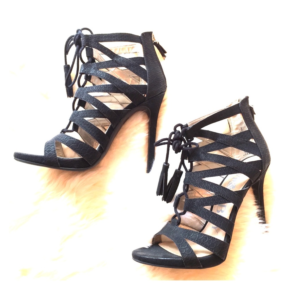 Sam & Libby Black Heels